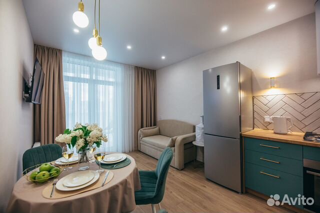 

1-к. квартира, 40 м², 2 кровати