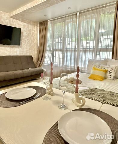 

Квартира-студия, 30 м², 2 кровати