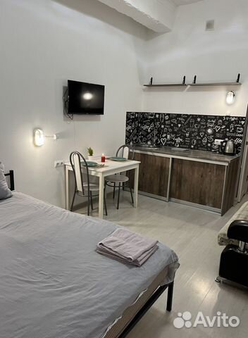 

Квартира-студия, 25 м², 2 кровати