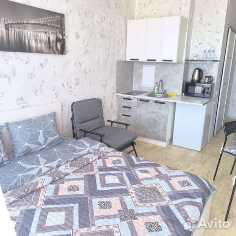 

Квартира-студия, 25 м², 2 кровати