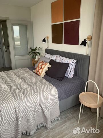 

1-к. квартира, 34 м², 2 кровати
