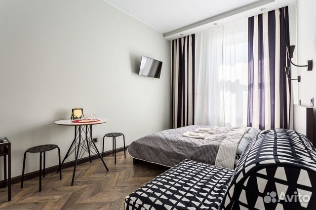 

1-к. квартира, 25 м², 2 кровати