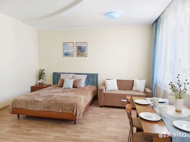 

Квартира-студия, 32 м², 2 кровати