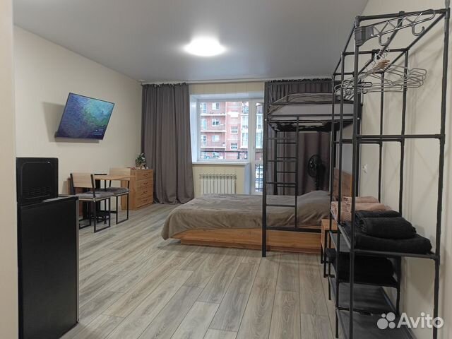 

Квартира-студия, 30 м², 2 кровати