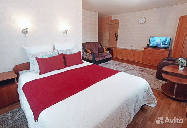 

1-к. квартира, 32 м², 2 кровати