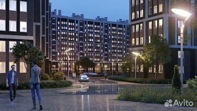 2-к квартира, 62.3 м², 4/10 эт.