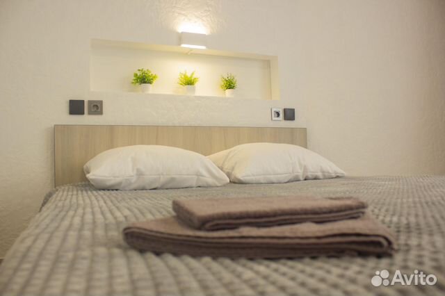 

1-к. квартира, 45 м², 2 кровати