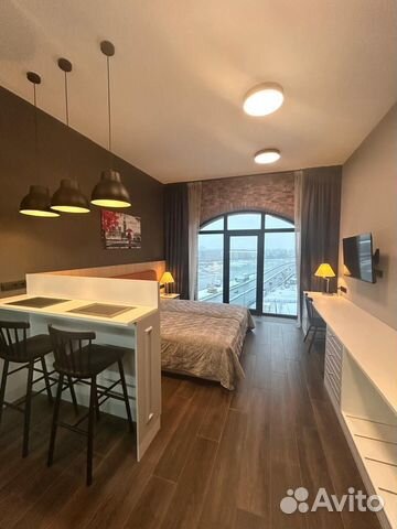 

Квартира-студия, 30 м², 1 кровать