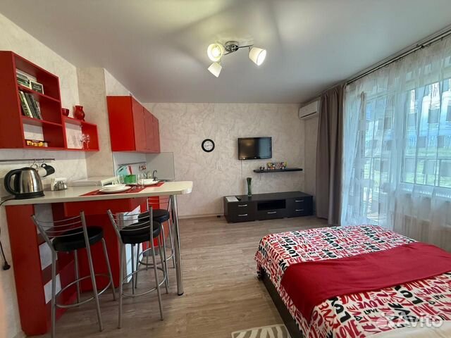 

Квартира-студия, 24 м², 1 кровать