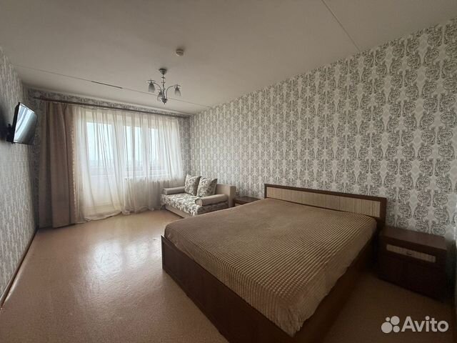 

1-к. квартира, 40 м², 2 кровати
