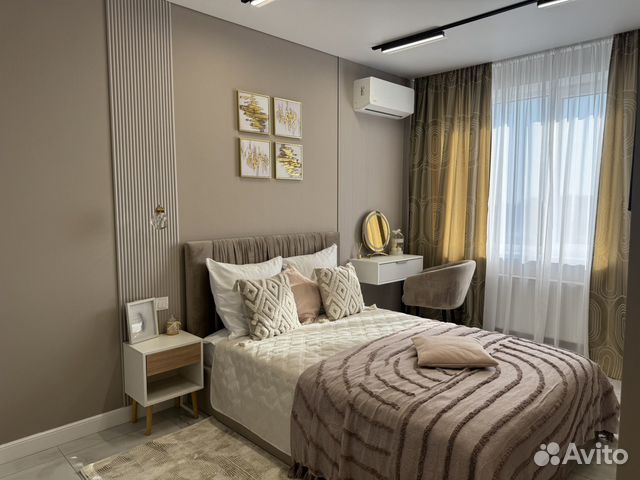 

Квартира-студия, 33 м², 2 кровати