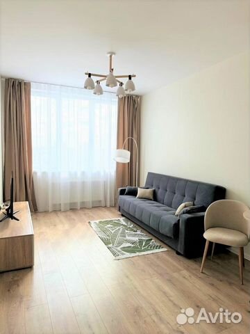 

1-к. квартира, 40 м², 2 кровати