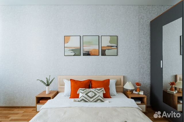 

1-к. квартира, 40 м², 2 кровати