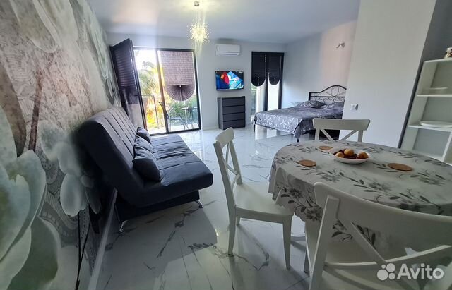 

1-к. квартира, 45 м², 2 кровати
