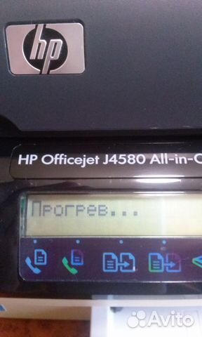 Цветной принтер HP Officejet 4 в 1