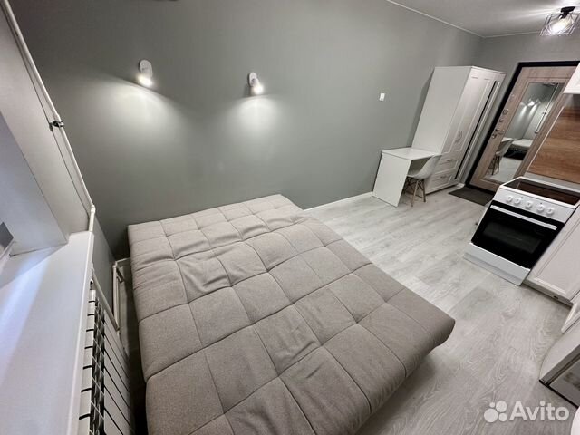

Квартира-студия, 17 м², 1 кровать