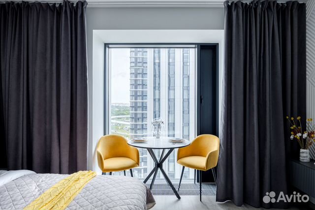 

Квартира-студия, 30 м², 1 кровать