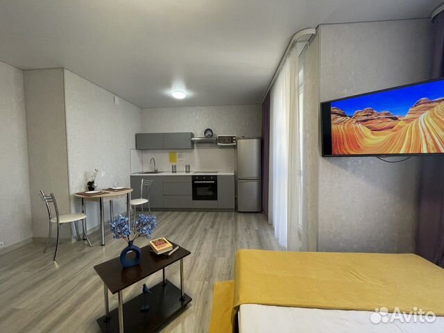

Квартира-студия, 33 м², 2 кровати