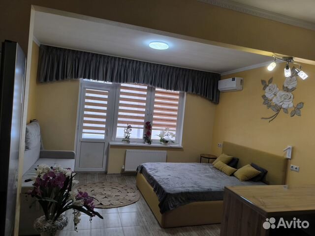 

Квартира-студия, 32 м², 2 кровати