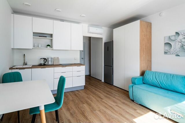 

Квартира-студия, 28 м², 1 кровать