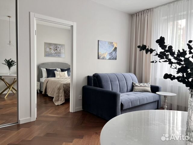 

1-к. квартира, 42 м², 2 кровати