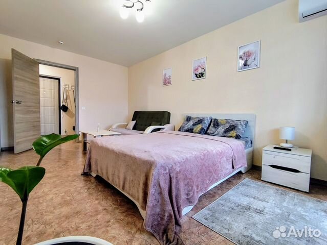 

1-к. квартира, 40 м², 2 кровати