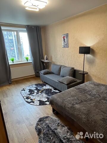 

1-к. квартира, 34,6 м², 2 кровати