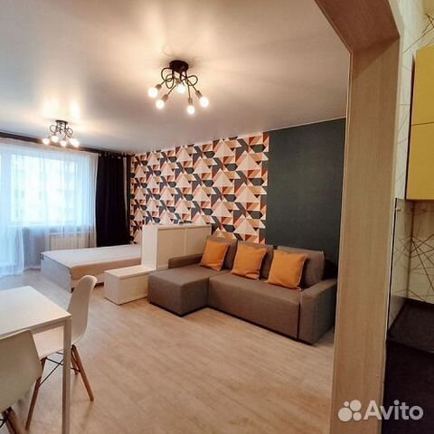 

Квартира-студия, 40 м², 2 кровати