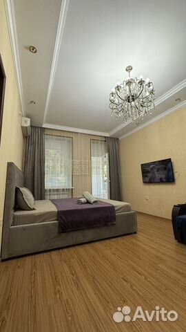 

1-к. квартира, 55 м², 2 кровати