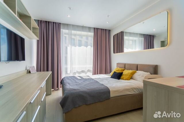 

Квартира-студия в апарт-отеле, 19 м², 1 кровать