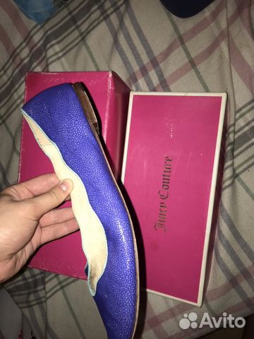 Балетки juicy couture пурпурные Балетки juicy couture пурпурные