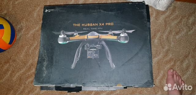 Квадрокоптер hubsan X4 PRO real time fpv