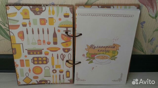 Кулинарные книги ручной работы