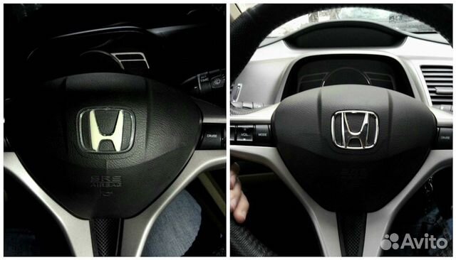Эмблема в руль honda