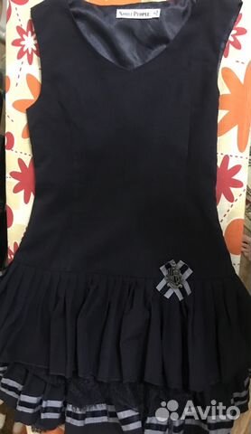 Школьная форма (сарафан + рубашка) рост 134 Школьная форма (сарафан + рубашка) рост 134