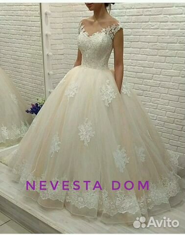 Платье свадебное новое