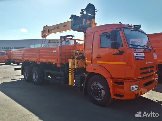 Кран манипулятор камаз 65115 кму Soosan SCS736LII Кран манипулятор камаз 65115 кму Soosan SCS736LII