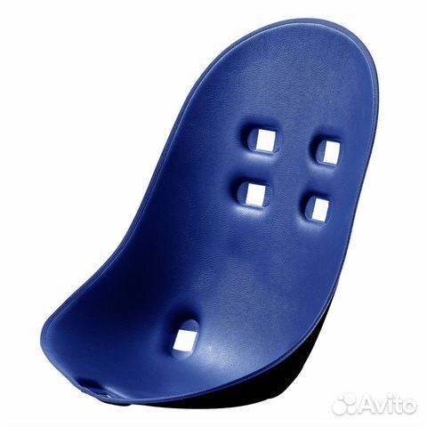 Стульчик Mima Moon White вкладыш Royal Blue Стульчик Mima Moon White вкладыш Royal Blue