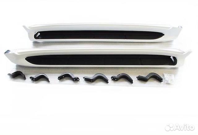 Пороги с подсветкой Toyota Land Cruiser 200 Пороги с подсветкой Toyota Land Cruiser 200