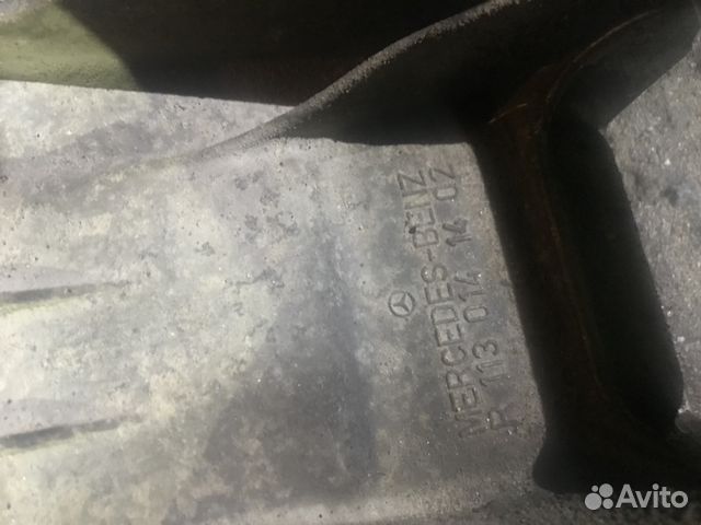 Поддон большой а1130141402 мерседес w220/215/210/2