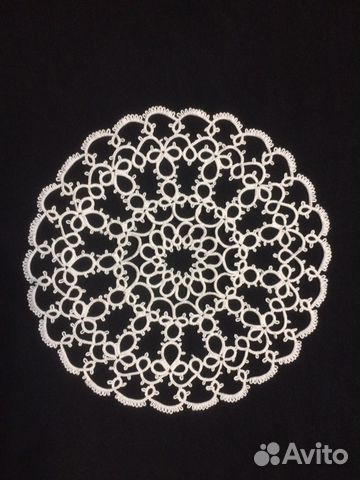 Кружевная салфетка