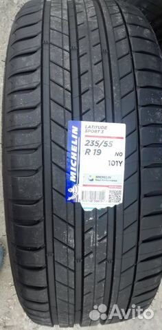 Новые Michelin Latitude Sport 3 NO 235/55 R19 Y