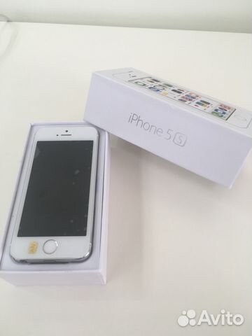 iPhone 5S 16Gb Silver LTE гарантия