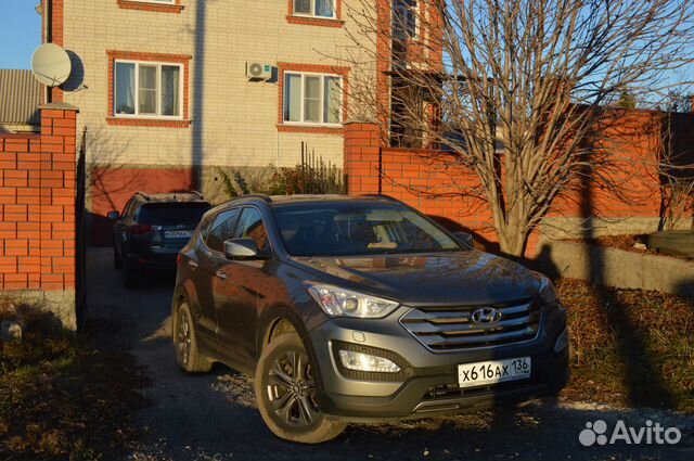 Hyundai Santa Fe 2.2 AT, 2013, 130 000 км