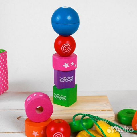 Пирамидка деревянная 