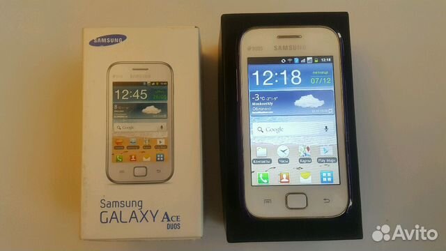 SAMSUNG galaxy Ace duos в хорошем состоянии