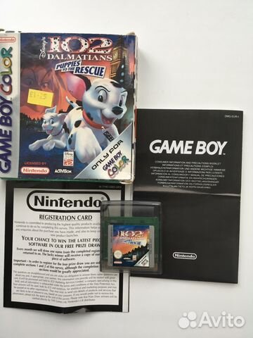 Картридж 102 Dalmatians для Gameboy Color Картридж 102 Dalmatians для Gameboy Color