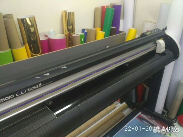 Виниловые наклейки, Плоттерная резка