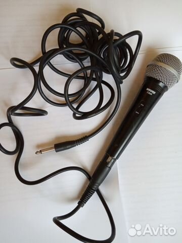 Микрофон Shure C606. Сумочка для дисков