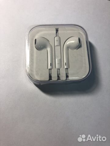 Новые наушники apple EarPods